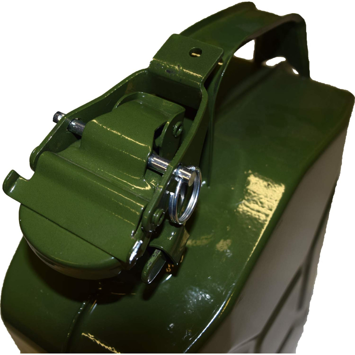 Polttoainekanisteri 5 l, metallia