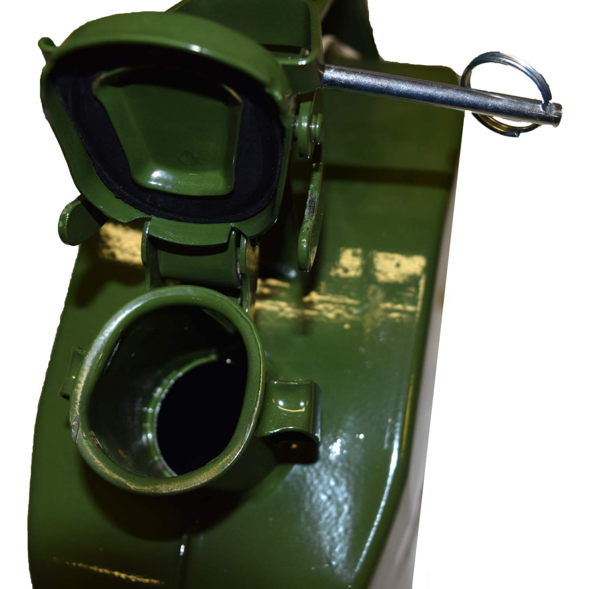 Polttoainekanisteri 5 l, metallia