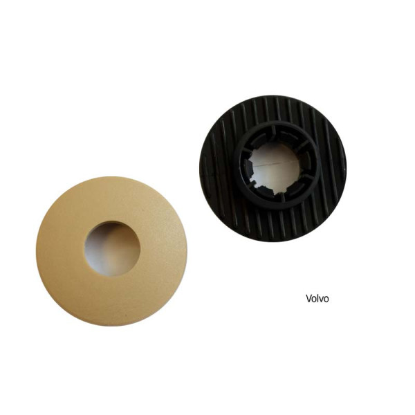 Mattopidike, pyöreä, beige (Volvo)