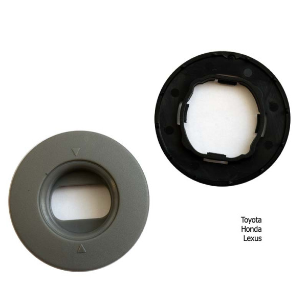 Mattopidike, soikea, harmaa (Toyota)