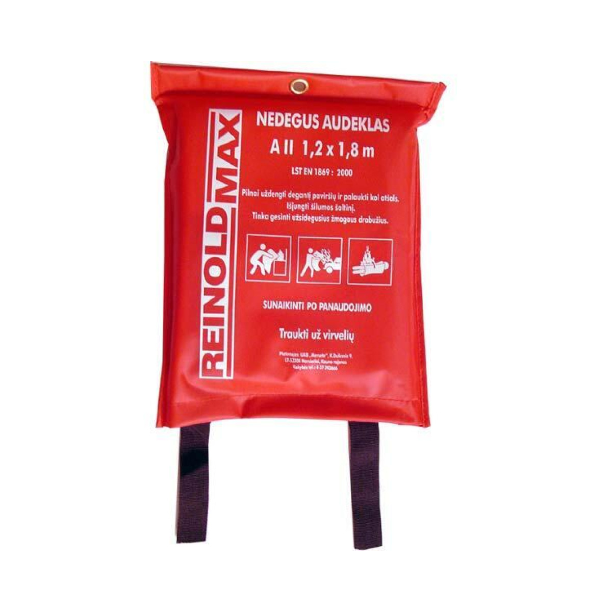 Palosuojattu kangas 1,2x1,8 A1 Palosuojattu kangas 1,2x1,8 A1