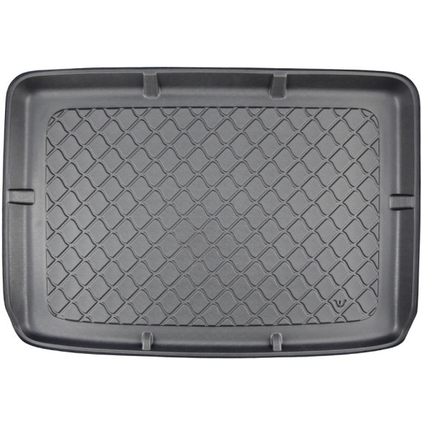 Runko matto Skoda Yeti Hatchback 2009-2017 (versio kanssa standardi vararengas)