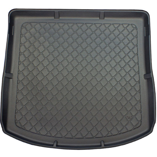 Runko matto Volkswagen Touran 2010-2015 (7 paikkaa / 3rd row lowered)