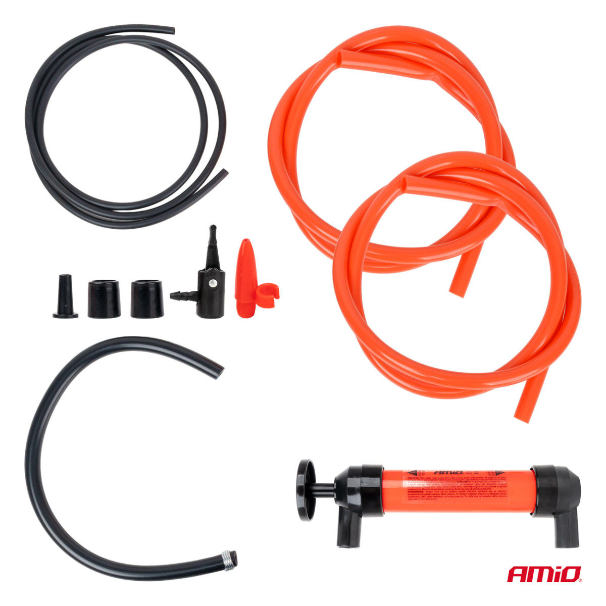 3in1 käsipumppu ilman, öljyn ja muiden nesteiden tyhjentämiseen AMIO-02055