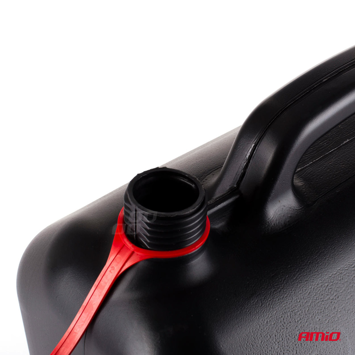 Muovinen polttoainekanisteri 20 l, musta, 38x35x20 cm