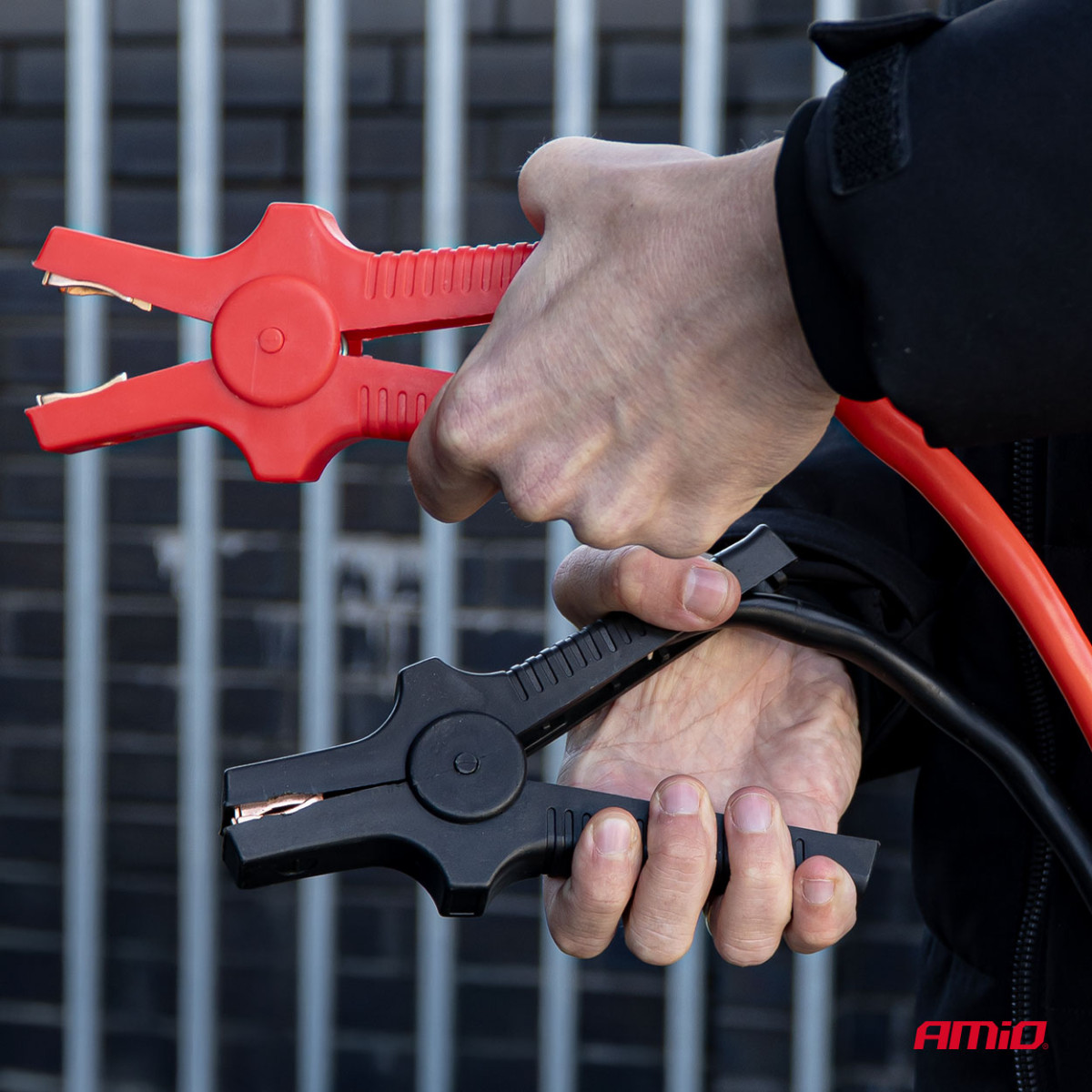 Hyppykaapelit 220A 3m TÜV AMIO-04593