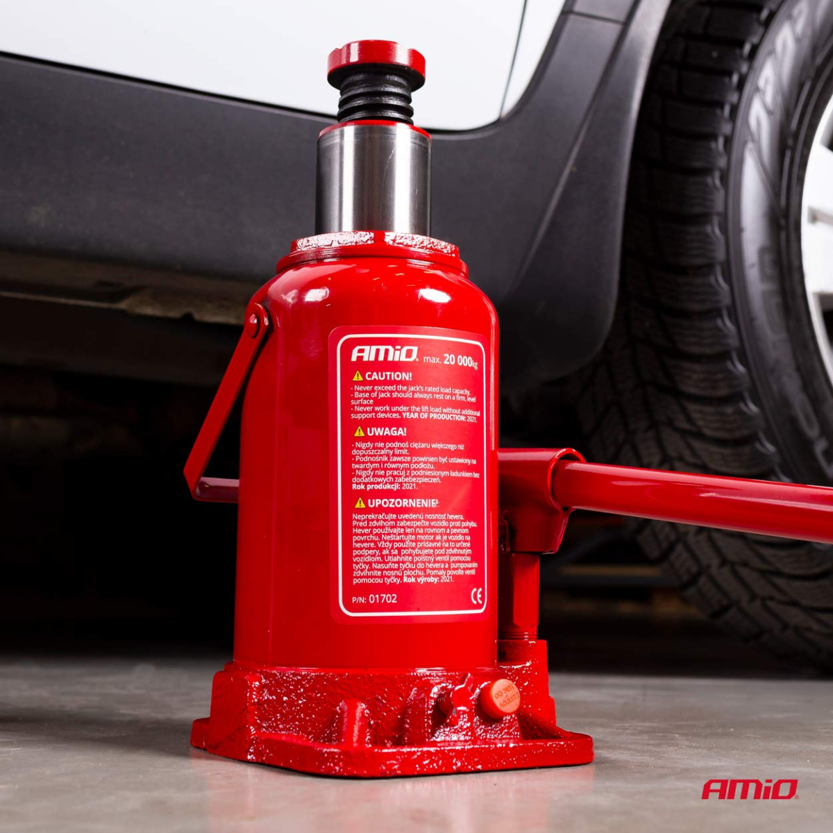 Hydraulinen pylväsnostin 20 t, AMIO-01702