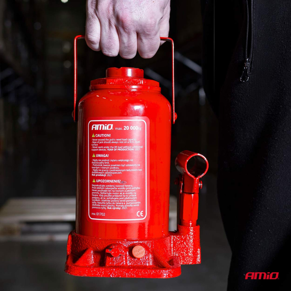 Hydraulinen pylväsnostin 20 t, AMIO-01702