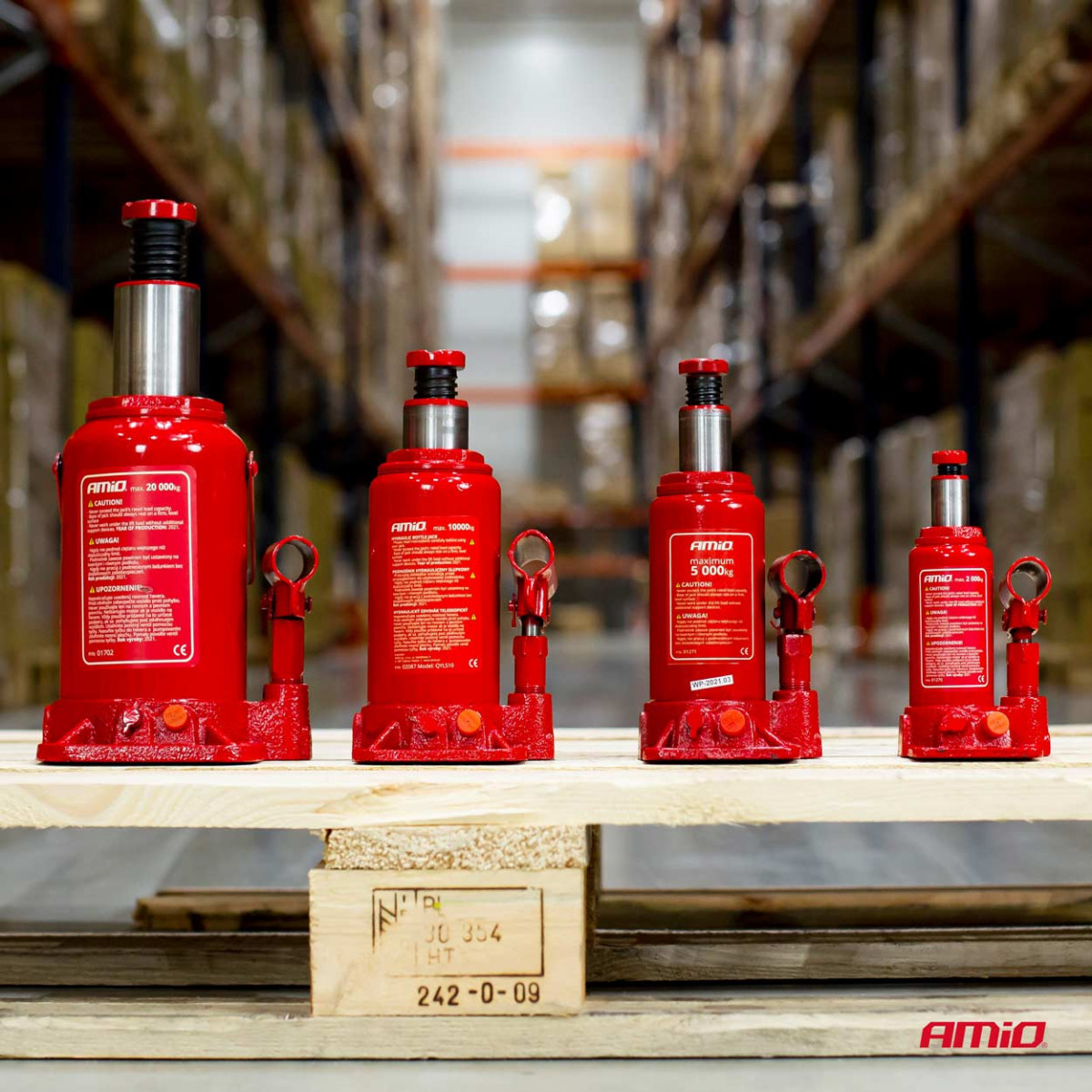 Hydraulinen pylväsnostin 5 t, AMIO-01271