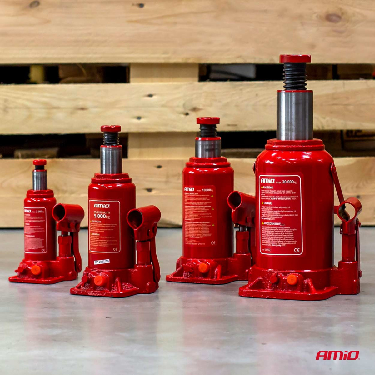 Hydraulinen pylväsnostin 5 t, AMIO-01271