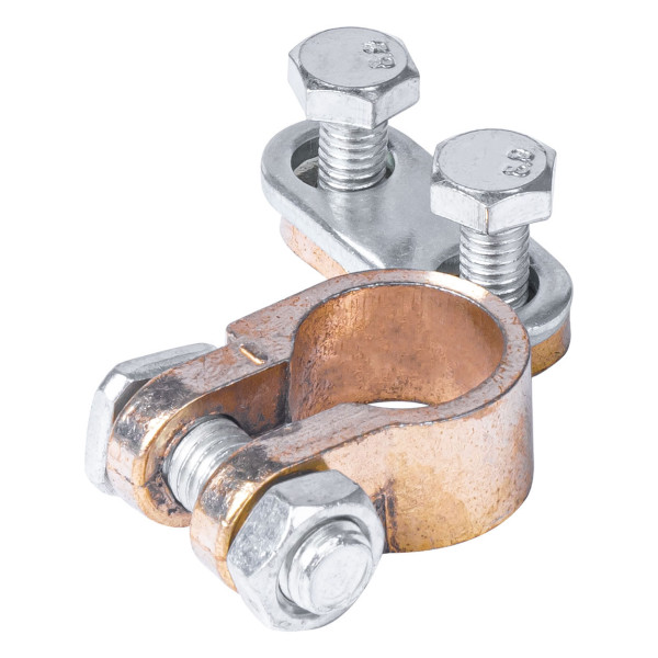 Akun napa NEGATIIVINEN, messinki, 600 A, AMIO-01661