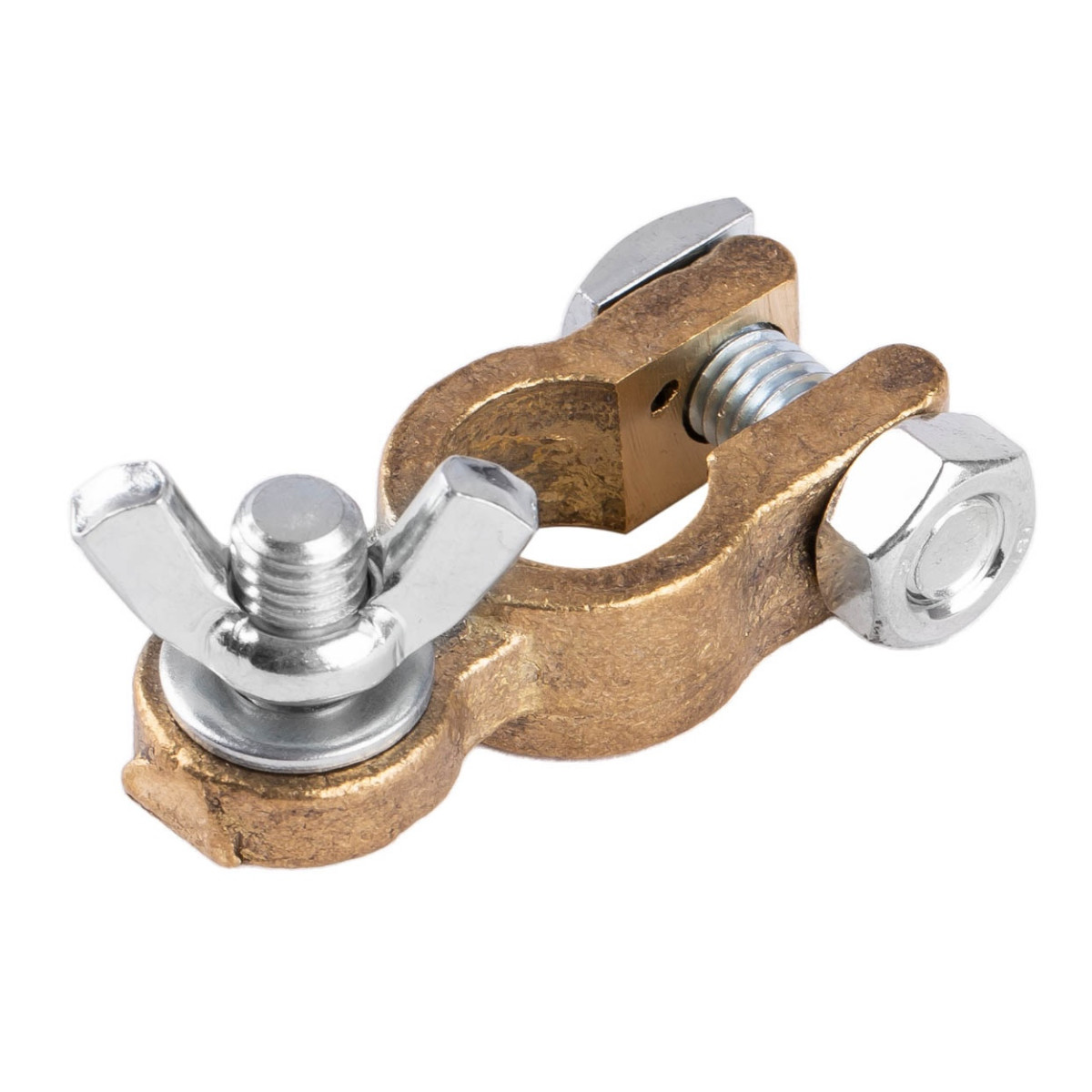 Akkukenkä MOTYL, 600 A, kupari, MIINUS – AMIO-01661MOT