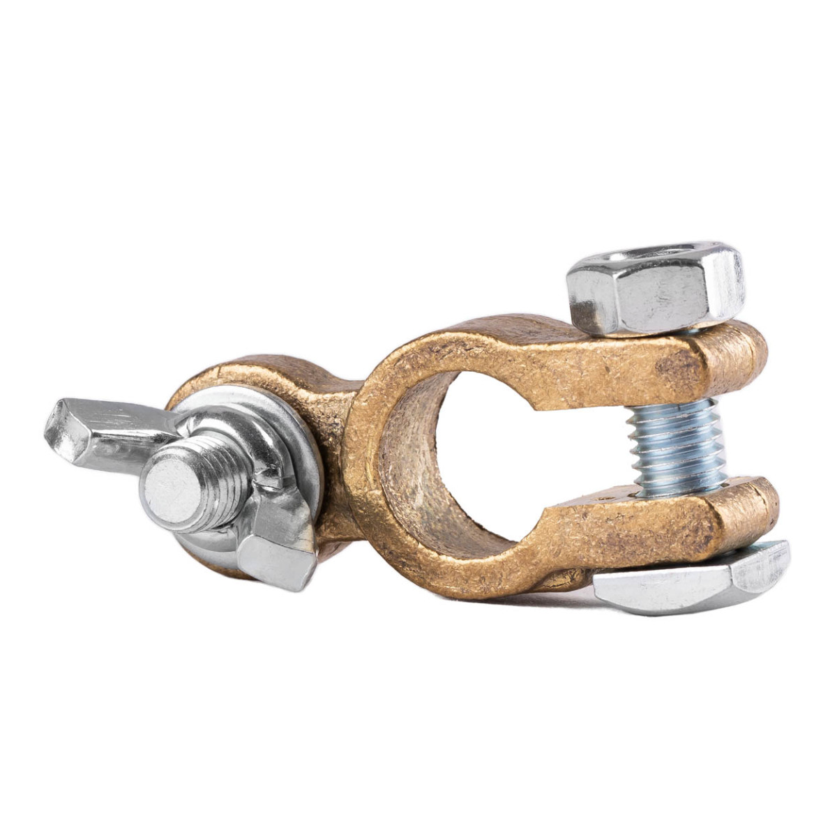 Akkukenkä MOTYL, 600 A, kupari, PLUS – AMIO-01660