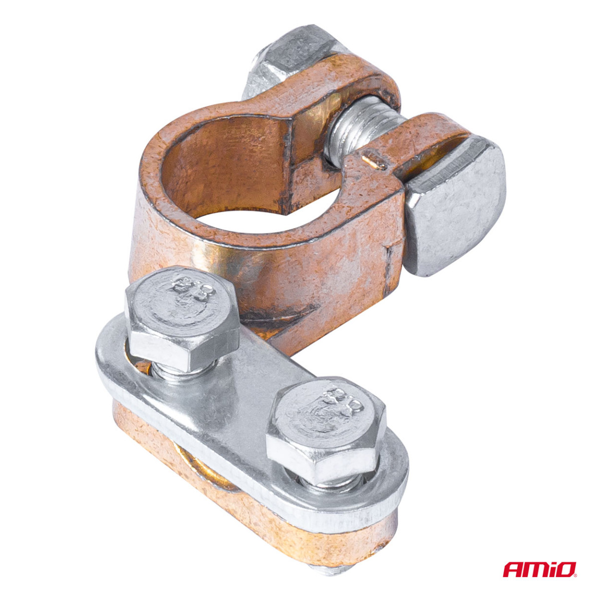 Akkuliittimet 600 A, messinkiä, 2 kpl, AMIO-01161