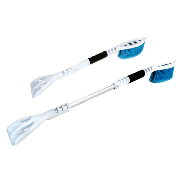 Teleskooppinen lumiharja jääkaapimella PREMIUM M1 ABS, 660–890 mm