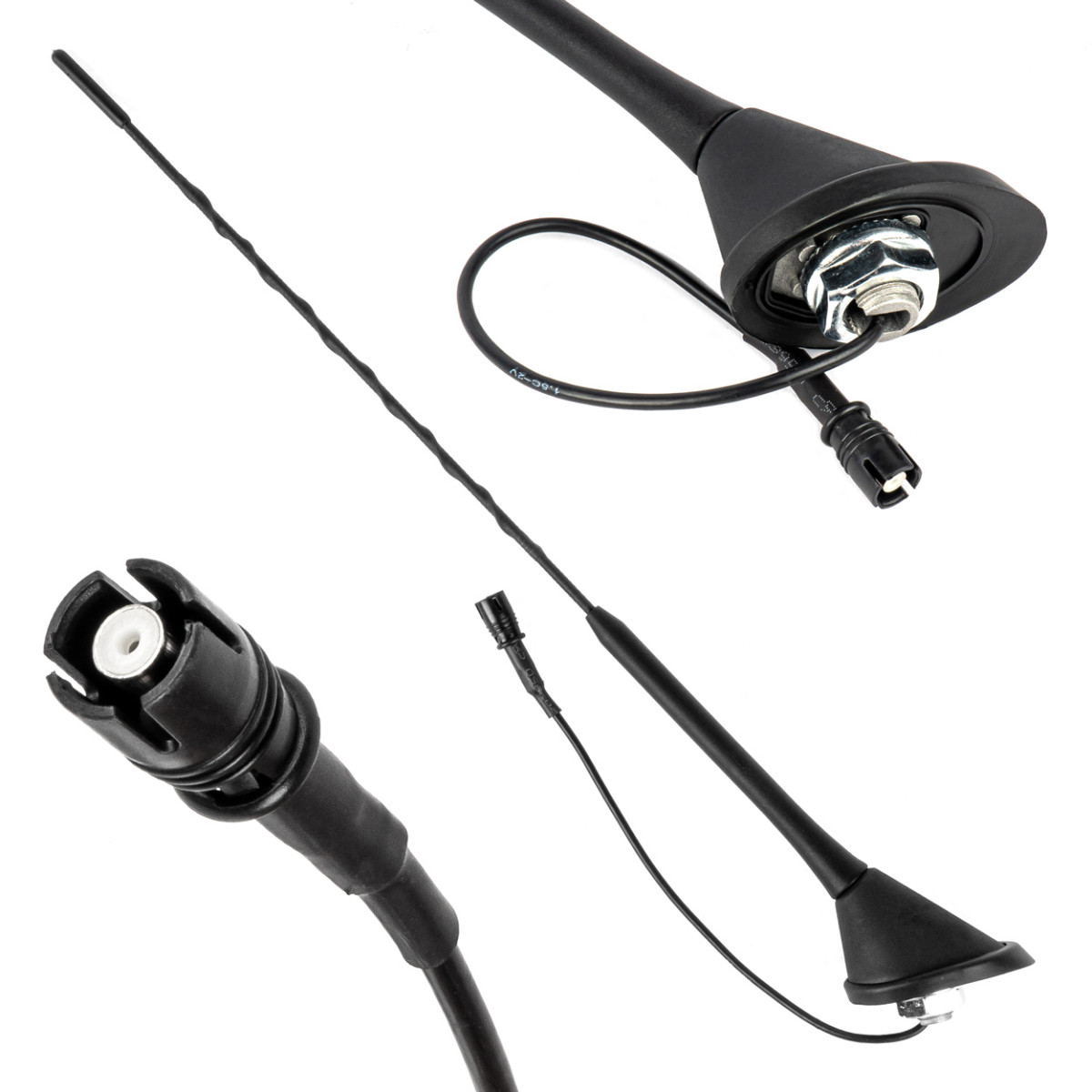 Autoantenni RAKU-2 ANT11 vahvistimella AMIO-04155