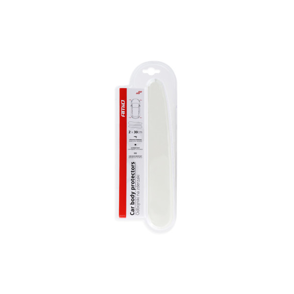 Auton puskurinsuojat 2 x 30 cm, läpinäkyvät CBP-2 AMIO-02503