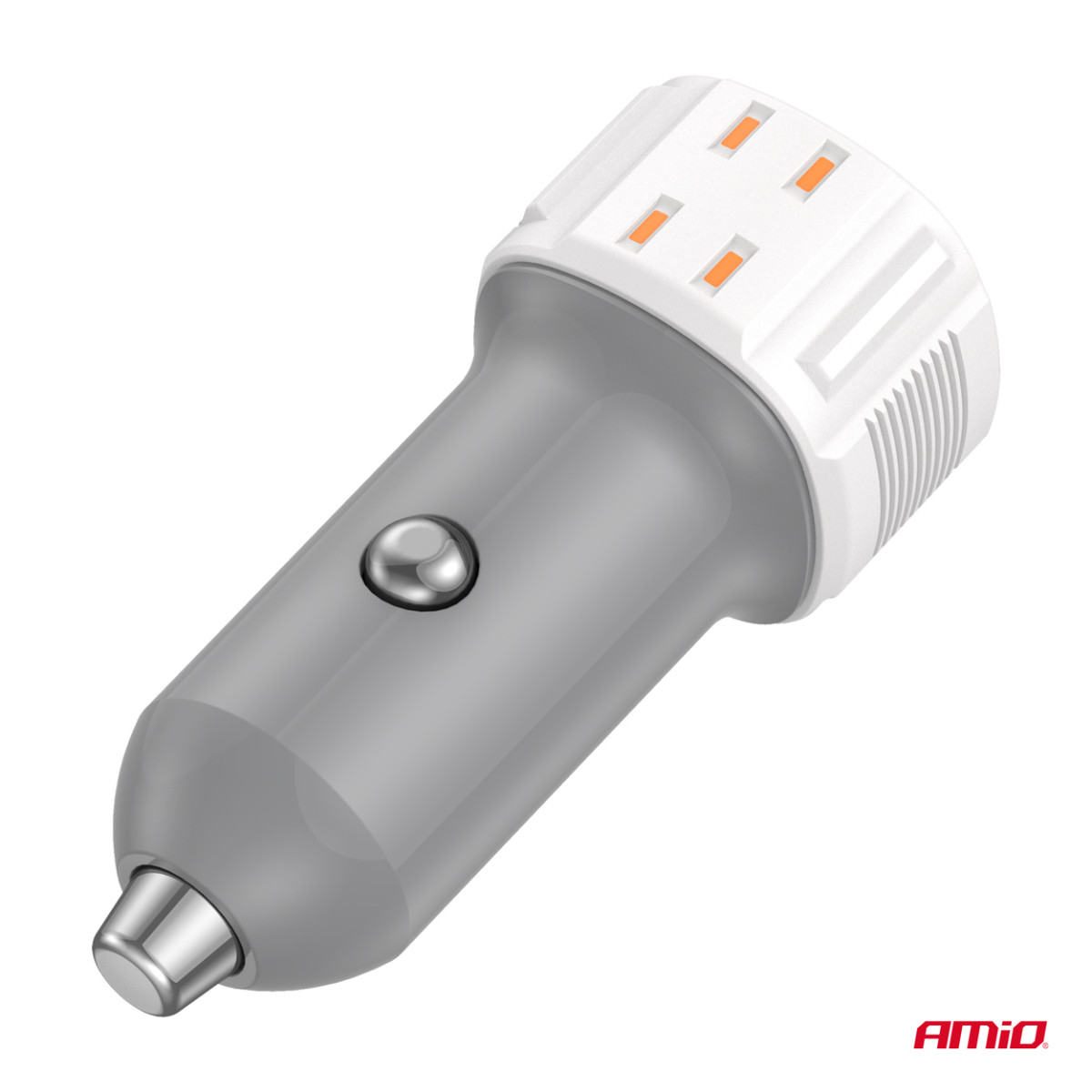 Autolaturi USB-A + USB-C 20W 12/24V AMiO-03882