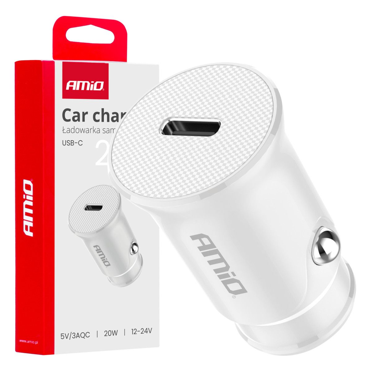 Autolaturi 20W 12/24V AMiO-03876