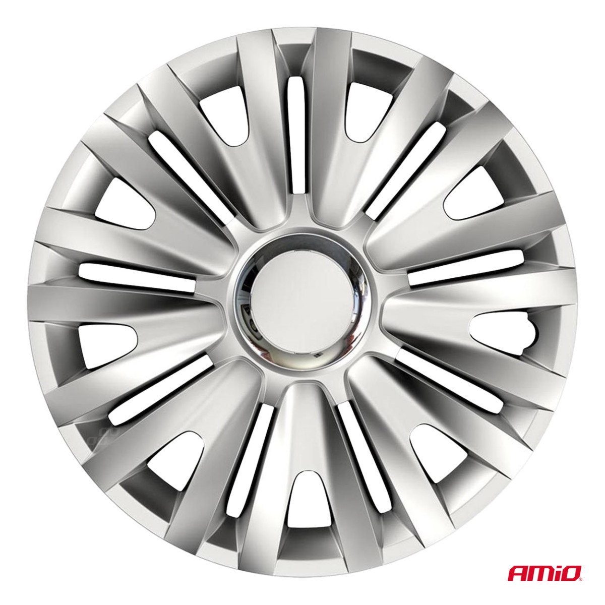 Pölykapselit 4 kpl, Royal, hopea, 14"