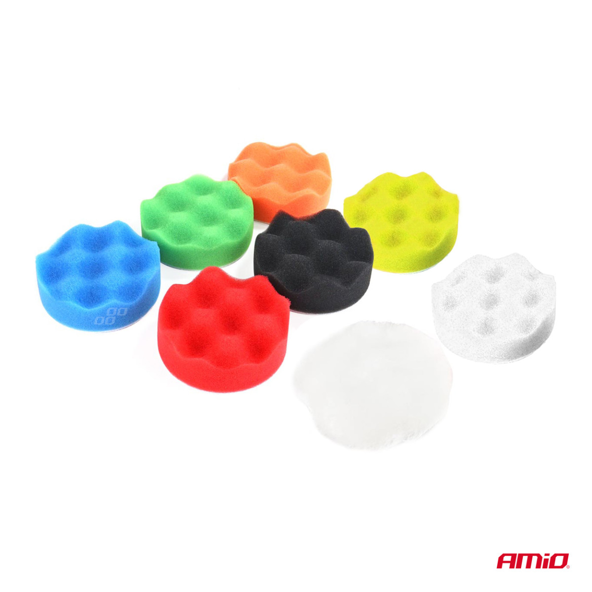 Auton kiillotussarja, 7 osaa. 80 mm AMIO-03699