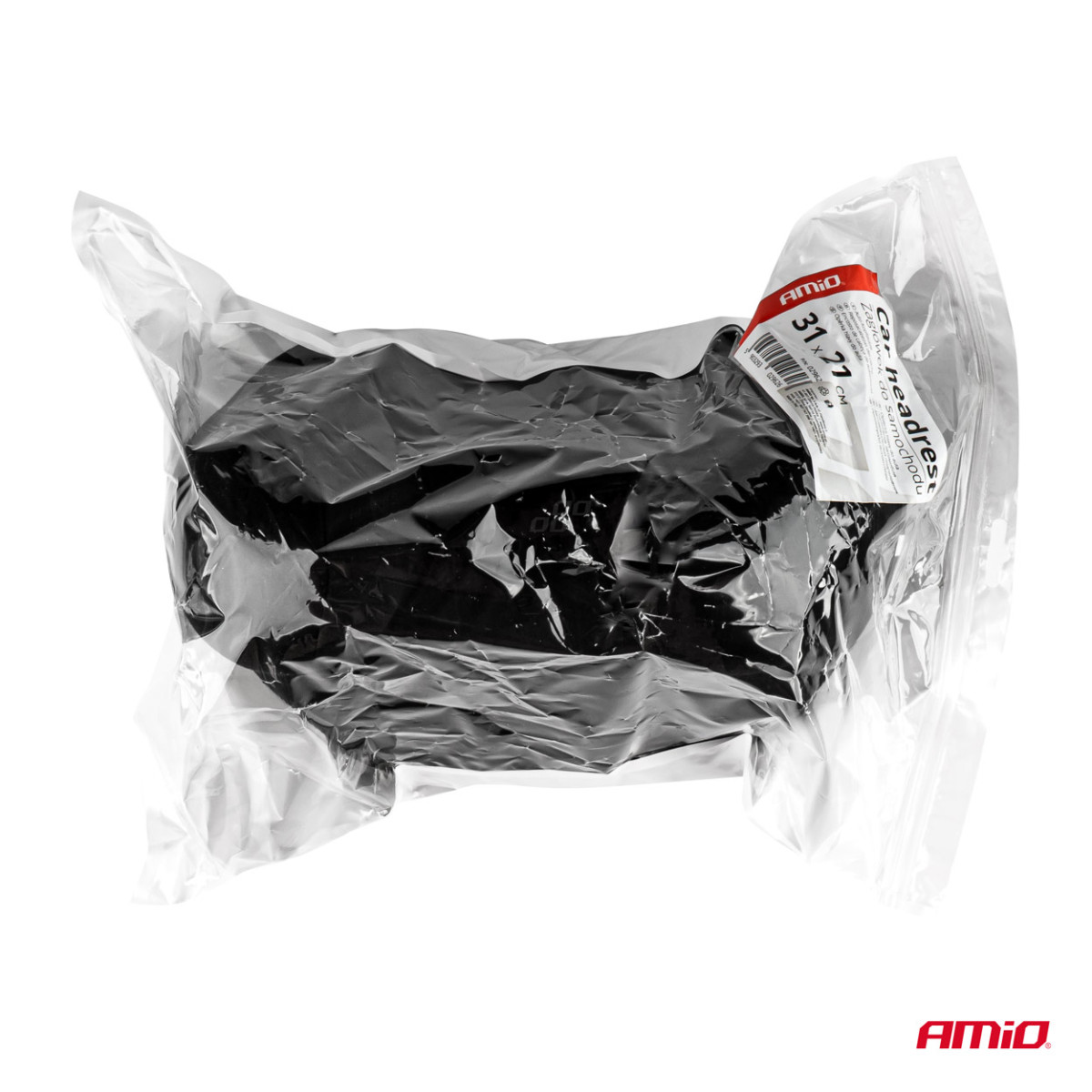 Turvaistuimen niskatuen tyyny MEMORY-vaahtomuovilla, musta, CSH-06 AMIO-02962