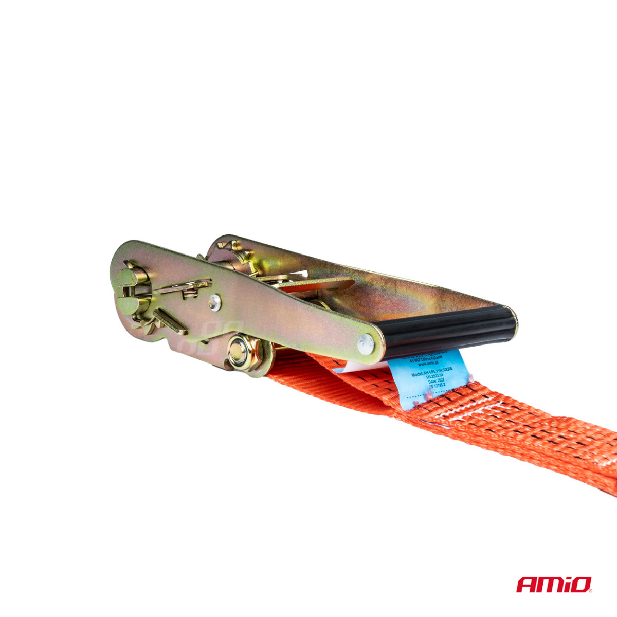 Kuormankiinnitysliina kiristimellä 5000 kg, 3 m x 50 mm, AMIO-03316 