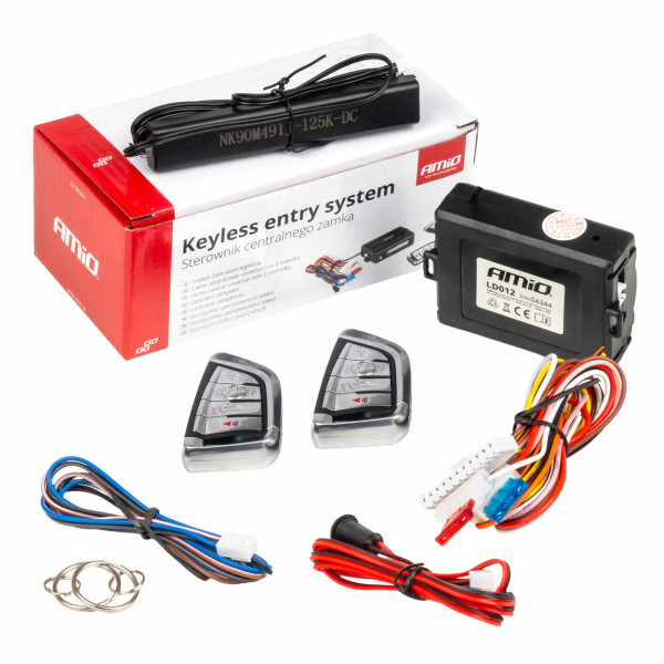 Keskuslukituksen ohjain kontaktittomalla (Keyless Entry) kulunvalvonnalla AMIO-04344