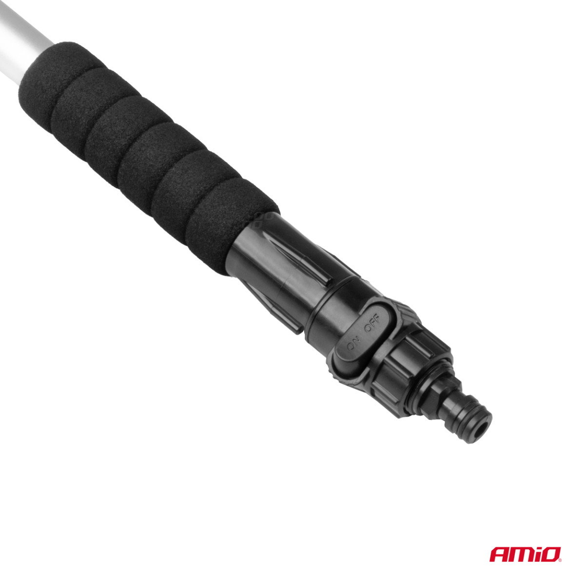 Teleskooppiharja vesiliitännällä, Chenille 120-200cm AMIO-02398