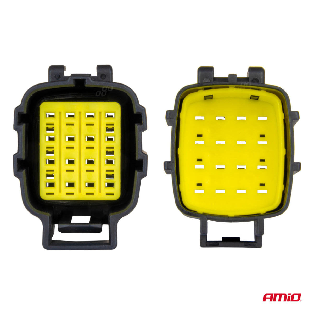 Vedenpitävä 16-nastainen sähköliitin, 2,2 mm AMIO-04353