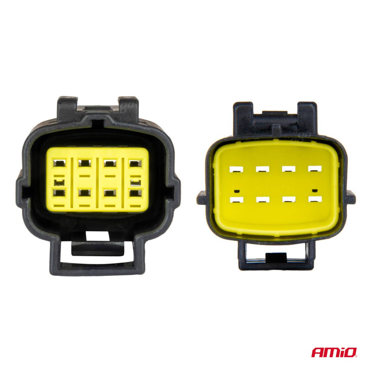 Vedenpitävä 8-nastainen sähköliitin, 2,2 mm AMIO-04350