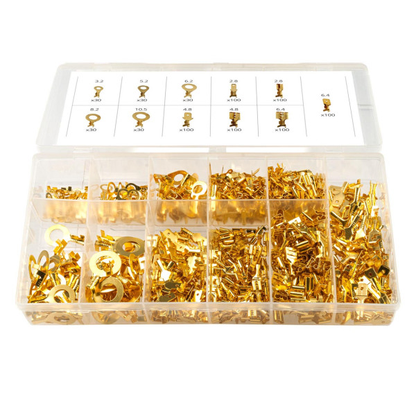 Auton sähköliitinsarja 750 osaa, AMIO-03032