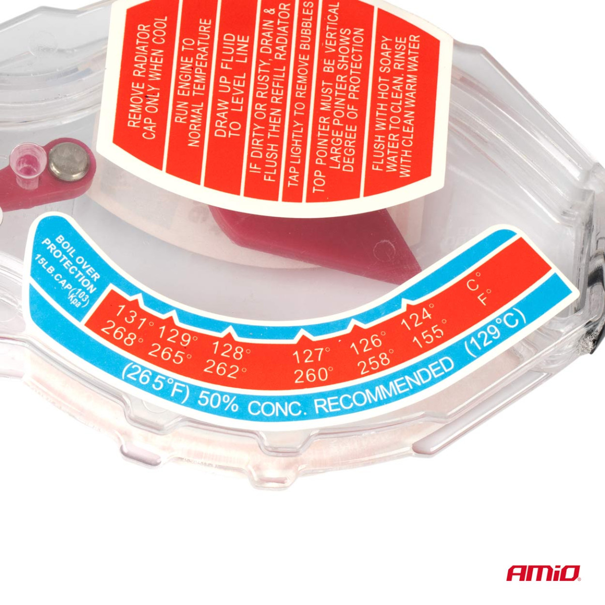 Jäähdytysnesteen testauslaite AMIO-04276