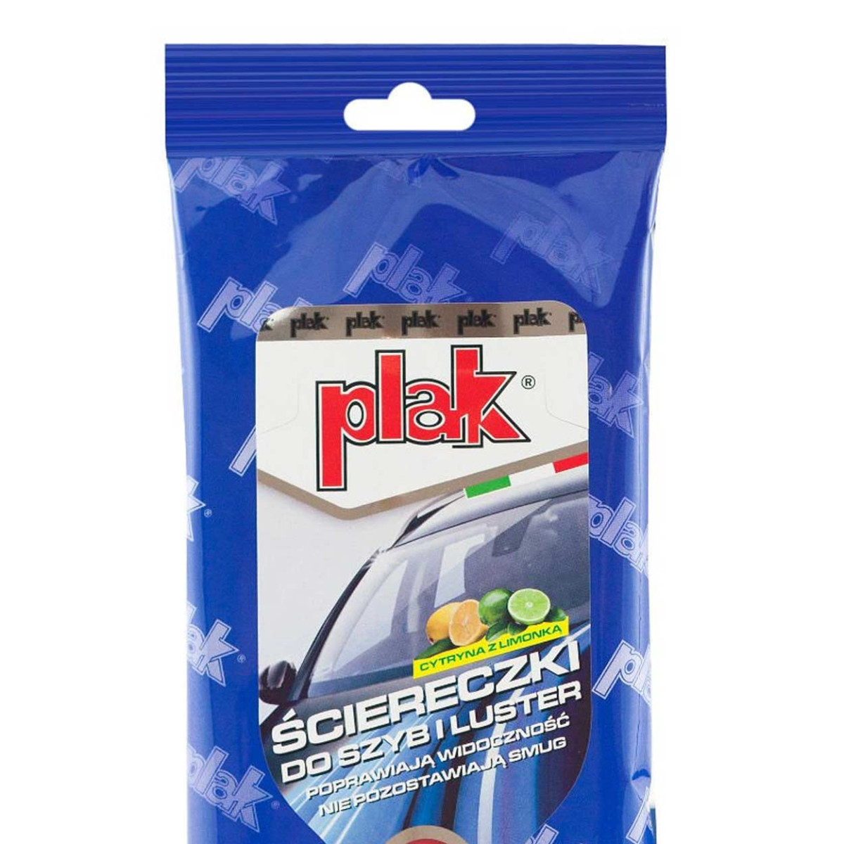 PLAK-lasipyyhkeet, 24 kpl, sitruunan tuoksu