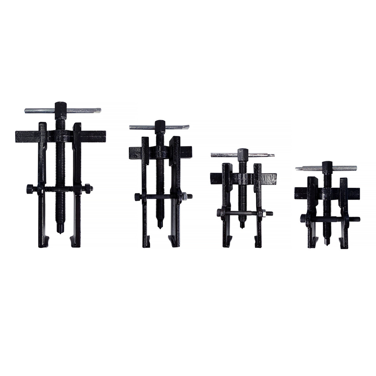 Kahden käden säädettävä pumpun hihnapyörän ulosvetäjän työkalusarja AMIO-04756