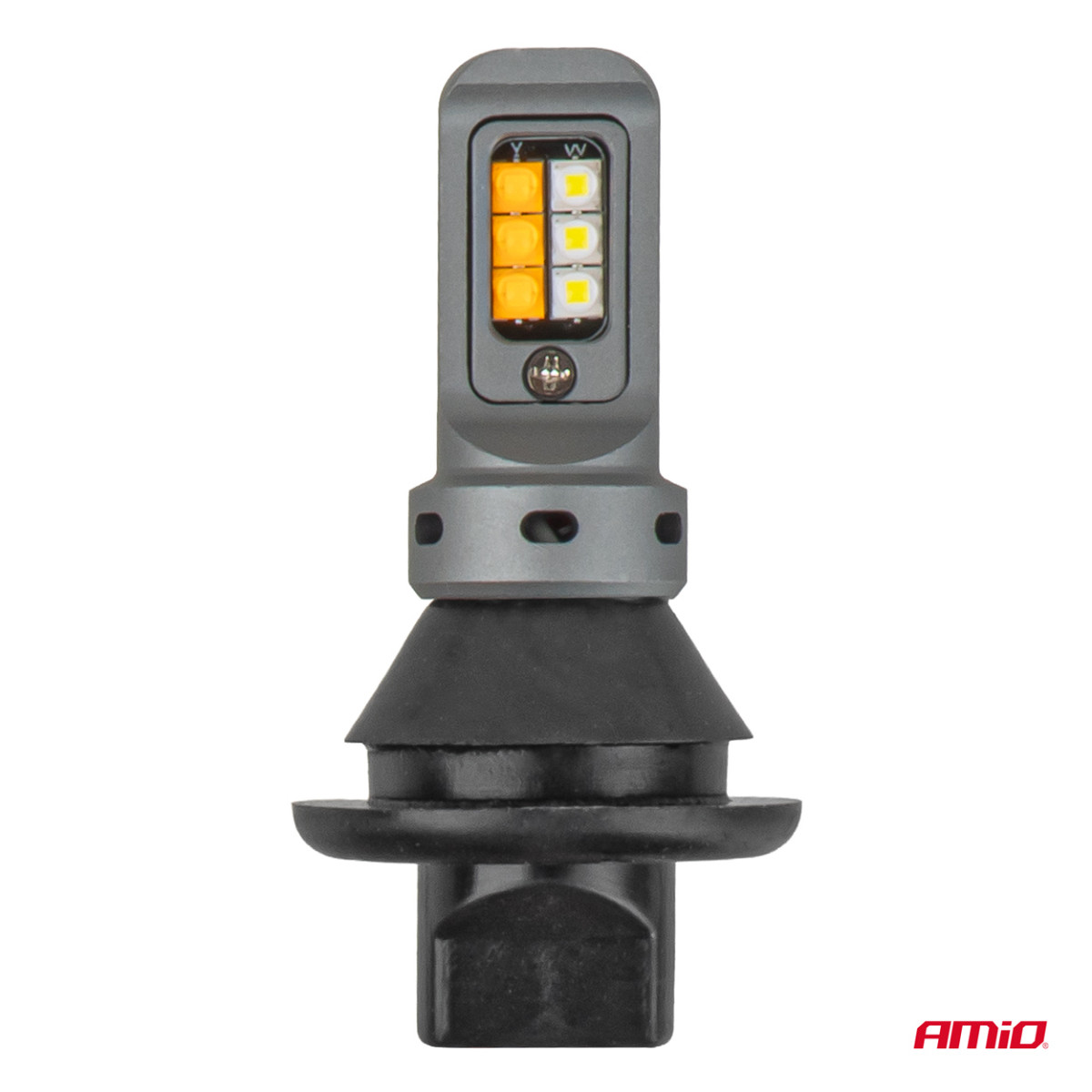 LED DRL -päiväajovalot ja vilkut 2in1, 1156, CANBUS, 12/24 V, AMIO-05005