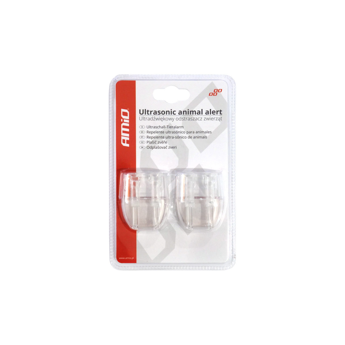 Ultraääninen villieläinten karkotin, 2 pilliä AMIO-02455
