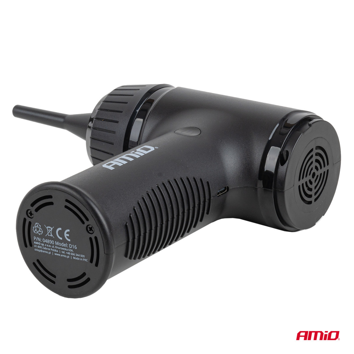 Johdoton ilmapuhallin alipainepumpulla, 50W AMIO-04890