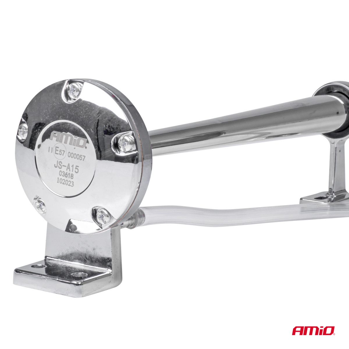 Äänitorvi – 150 dB, 12 V, kromi, AMIO-03618