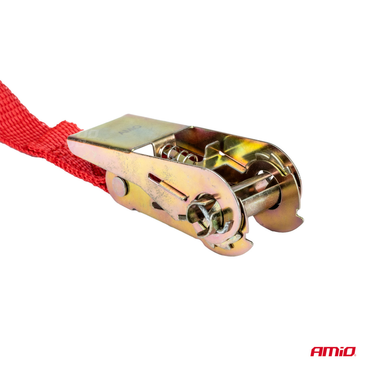 Kuormansidontavyö kiristimellä 350 kg, 5 m x 25 mm, BELT-01, AMIO-01723