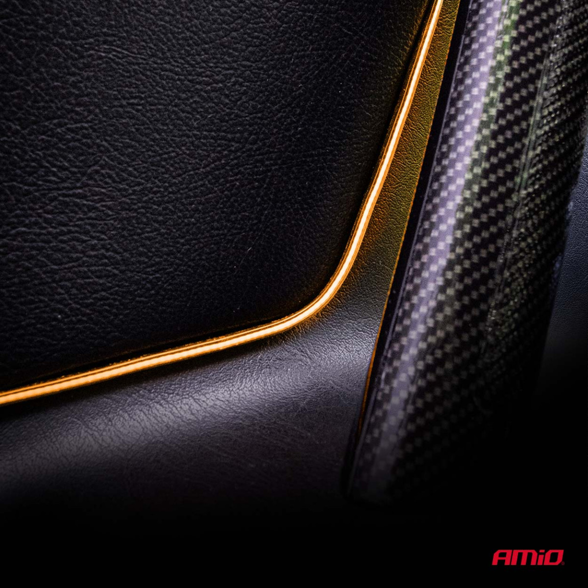 Joustavat sivulle asennettavat COB-LED-nauhat 2x30 cm 12V, keltainen