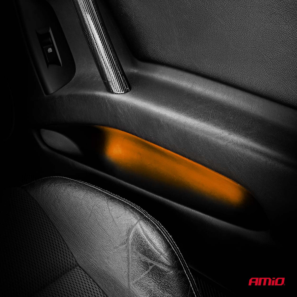 Joustavat COB LED-nauhat 2x30 cm 12V, keltainen