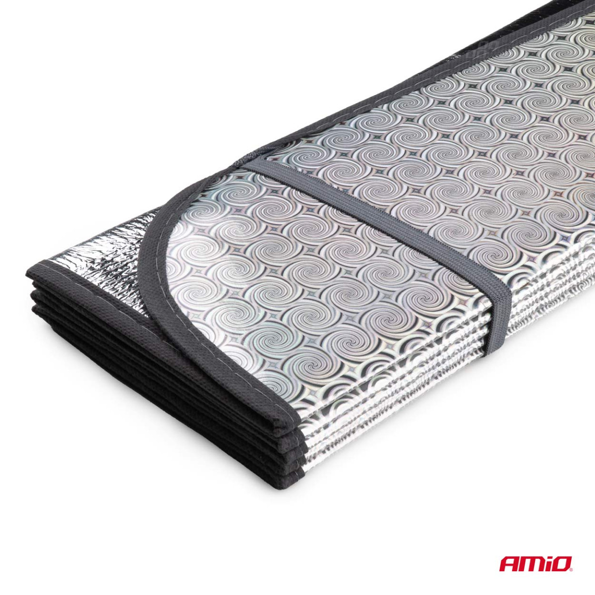 Taittuva auton aurinkosuoja 130x60 cm AMIO-04373