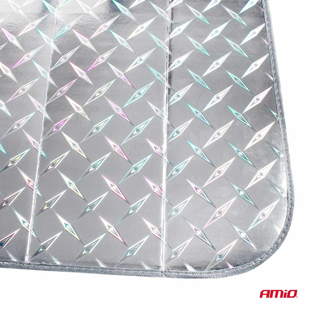 Taittuva auton aurinkosuoja 150x80 cm AMIO-02909