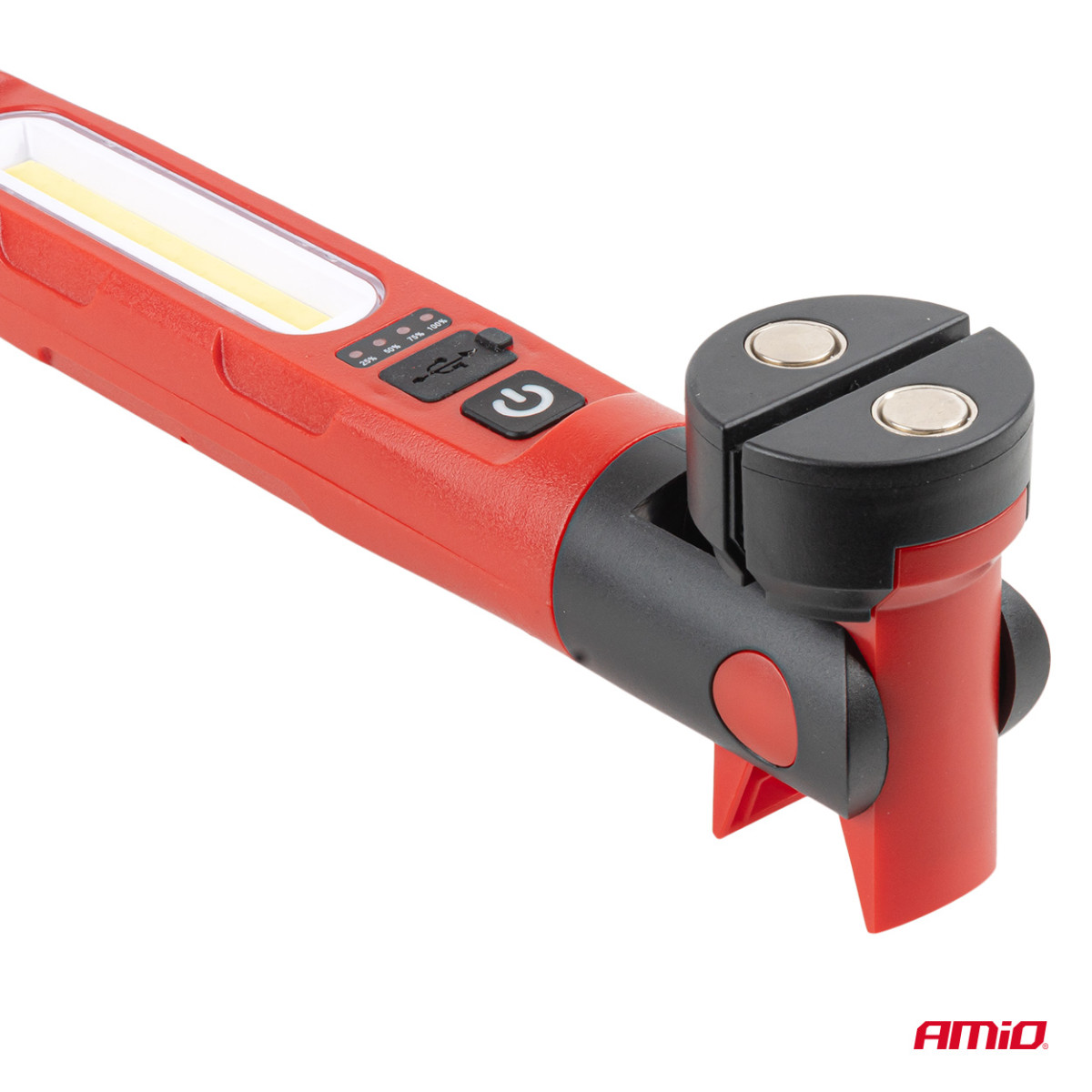 Taitettava LED-työvalo magneetilla, 4000 mAh, AMIO-05025