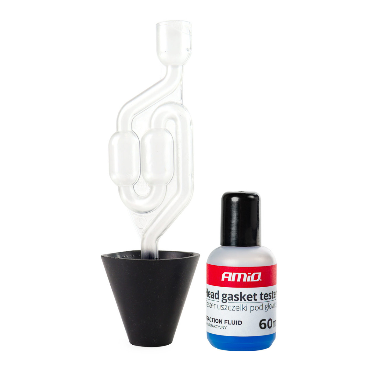 Sylinterikannen tiivisteen testeri XL 60 ml AMIO-02804