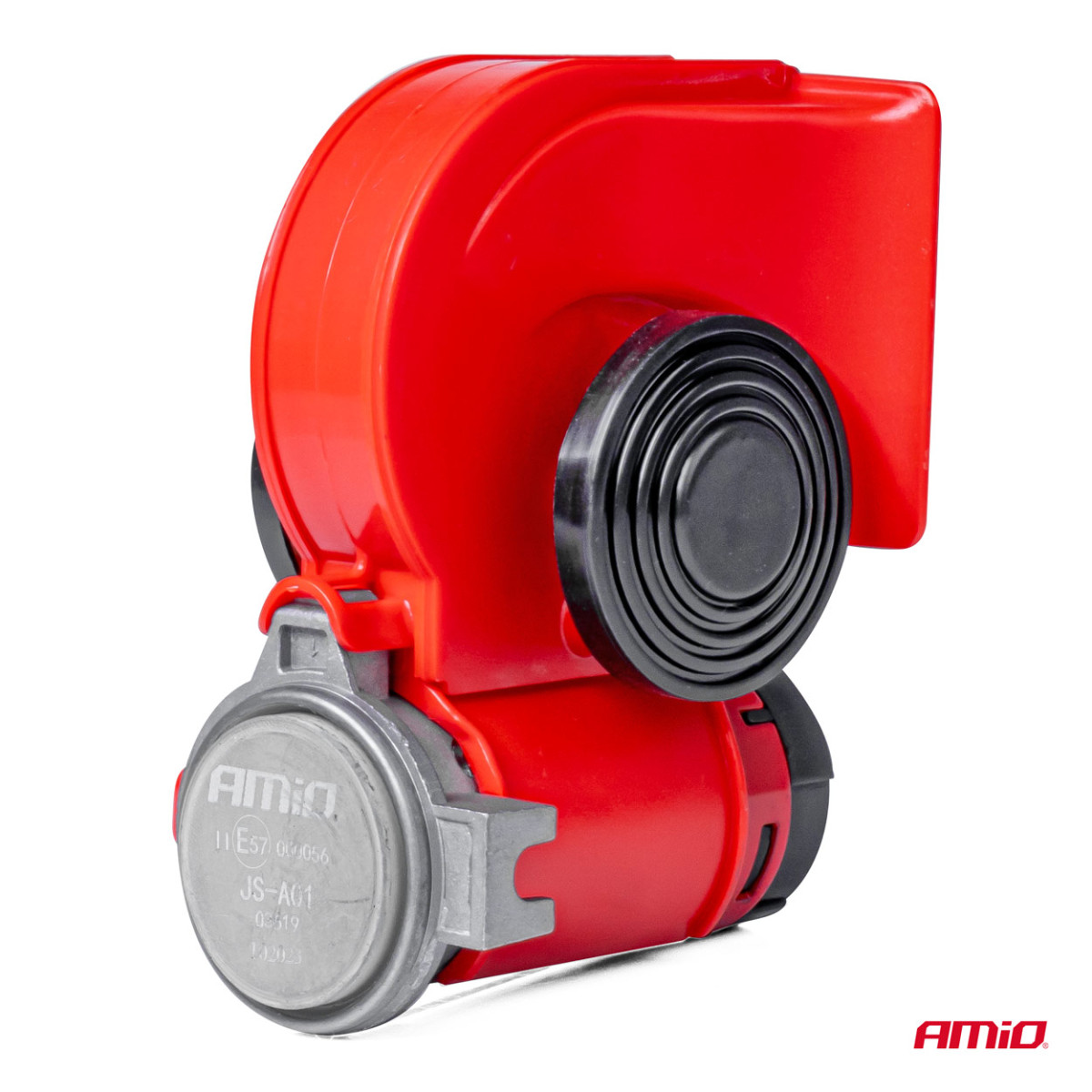 Äänimerkki – kaksisävyinen, 118 dB, 12V, releellä, AMIO-03619