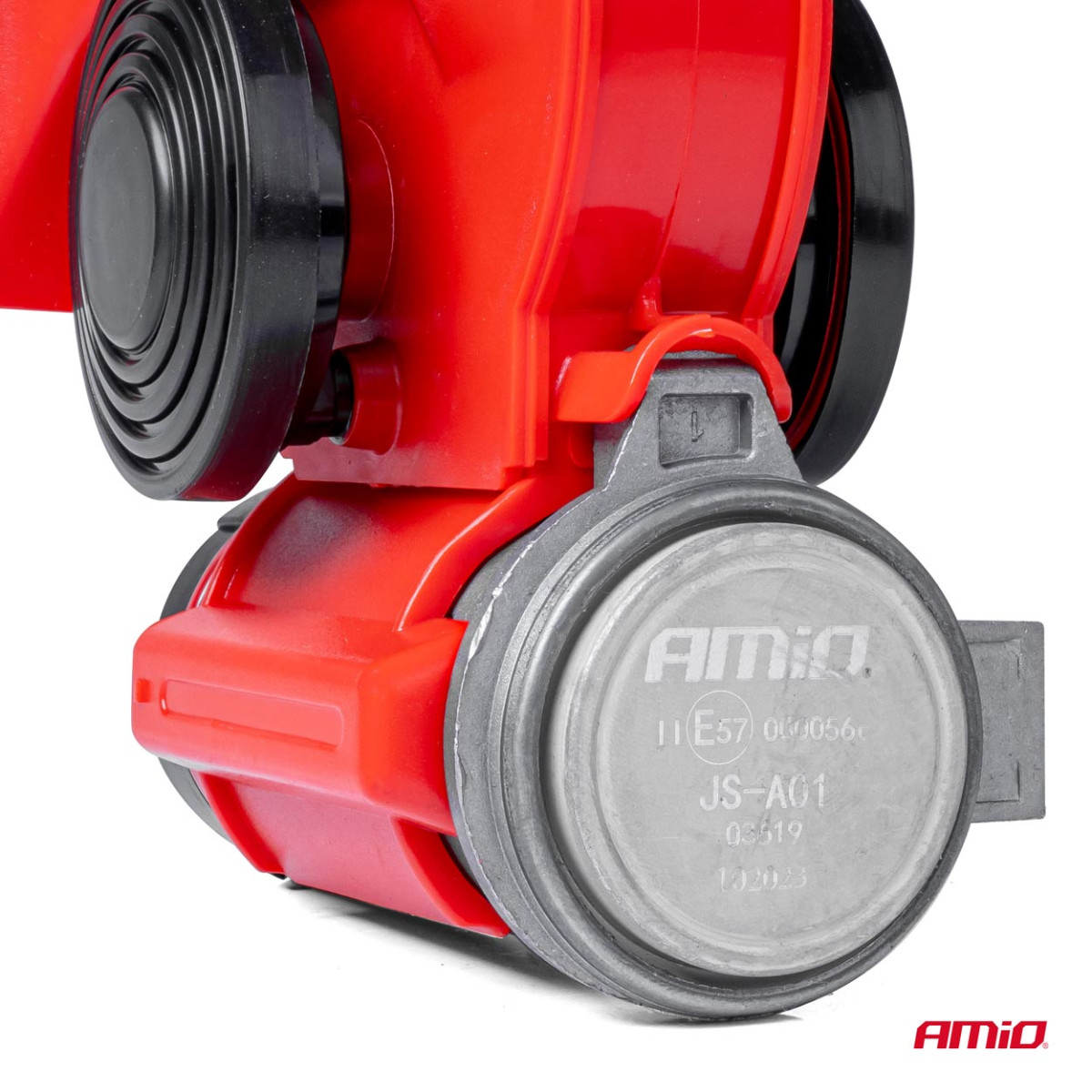 Äänimerkki – kaksisävyinen, 118 dB, 12V, releellä, AMIO-03619