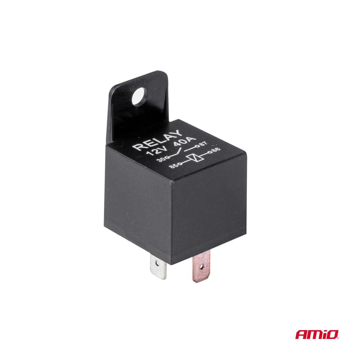 Äänimerkki – kaksisävyinen, 118 dB, 12V, releellä, AMIO-03619