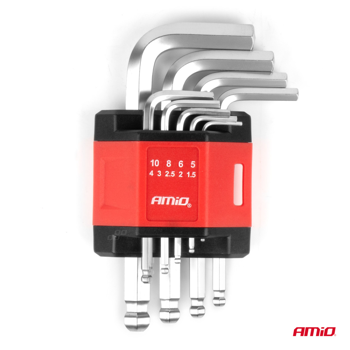 Lyhyet kuusiokoloavaimet, 9 kpl, CR-V AMIO-01041